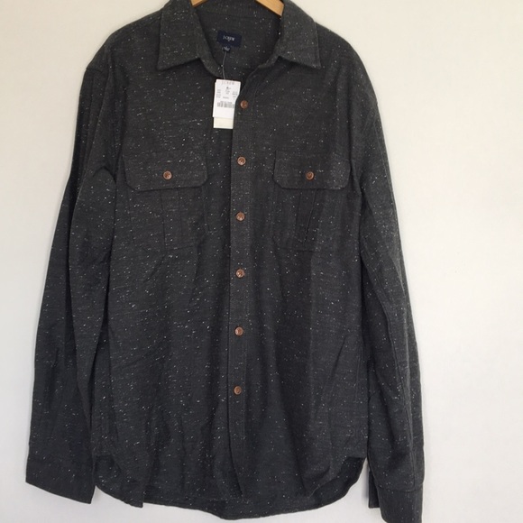 J. Crew Other - JCrew Men's Charcoal Chambray Shirt (NEW)